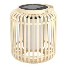Eglo LED Solar Table lamp Marliano, Outdoor Lighting for Garden and Terrace, Balcony Decoration, Boho Lantern, Rattan Light Fixture, IP44