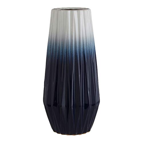 Premier Housewares Vase, Ceramic Blue