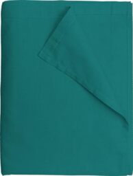 Flat Sheet 240 x 300 cm Turquoise Green – 100% Cotton 57 Thread Count