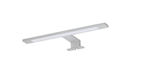 Tiger Ancis LED Bathroom Mirror Lamp, Aluminium, Acrylic, Vinyl, Transparent, 40 x 3.9 x 11 cm