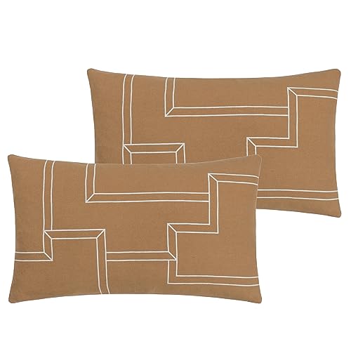 Hoem Marzena Feather Filled Cushions Twin Pack,30 x 50cm