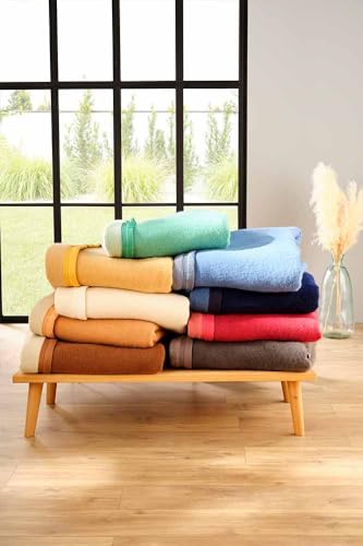 Poyet Motte - Aubisque Wool Blanket, Maize/Champagne Colour, Mais/Champagne, 300x240 cm