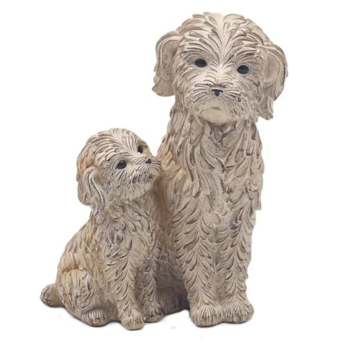 Lesser & Pavey Happy Paws For Home Decor & Gifts - Decorative Animal Ornaments For Room Decor & Office Desk - Elevate Your Room Lovely Statues - LP72944, Beige 1