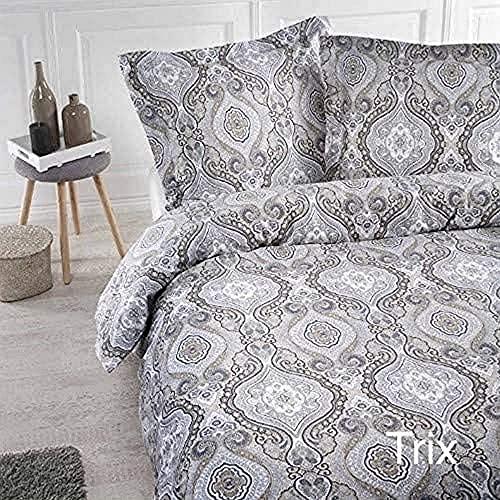 Papillon Trix Duvet Cover Sand, Cotton, 240 x 200/220 cm