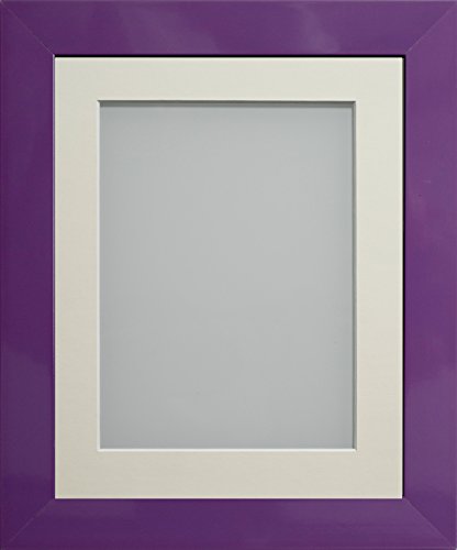 Frame Company Candy Range Purple Picture Photo Frames with Mount *Choice of Colours*