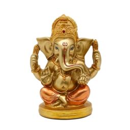 Indian God Lord Ganesha Statue - Hindu God Ganesh Idol for Car Dashboard - India Wedding Diwali Gifts Meditation Yoga Room Altar Decoration