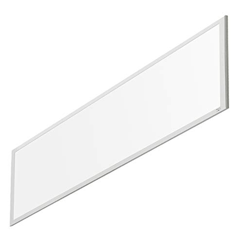 Maclean MCE545 NW LED Panel Ceiling Light 40W Flicker-Free Super Slim Lamp Lighting Ceiling Lamp Light IP20 3200lm (Neutral White, 1195x295x8mm)