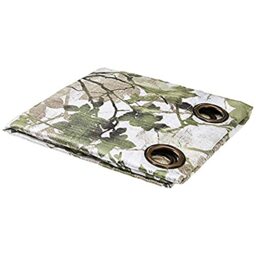ACHIM Lined Blackout Grommet Window Curtain Panels - 50 Inch Width, 84 Inch Length - Tranquil (Green) - Blackout Soft Polyester Drapes & Dressing for Bedroom Living & Dining Room Home Decor