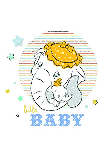 Komar Disney Wall Picture - Dumbo Little Baby - Children's Room Decoration Art Print - Size 50 x 70 cm (Width x Height) - Without Frame - WB028-50 x 70 cm