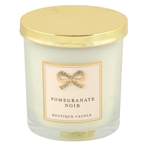 Lesser & Pavey Scented Candles for Gifts - Candles Gifts for All Occasions- Lovely Fragrance Pomegranate Noir Candles - Madelaine by Hearts Design