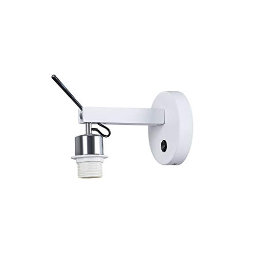 SLV Wall-Mounted Light FENDA E27 / Internal Wall Illumination, Surface-Mounted Light, Wall-Mounted Light, Ceiling Spotlight / E27 40W White