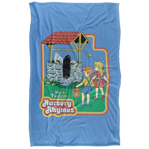 Steven Rhodes Nursery Rhymes Silky Touch Super Soft Throw Blanket 91 X 147 Cm
