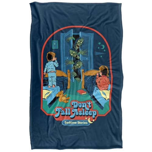 Steven Rhodes Don'T Fall Asleep Silky Touch Super Soft Throw Blanket 91 X 147 Cm