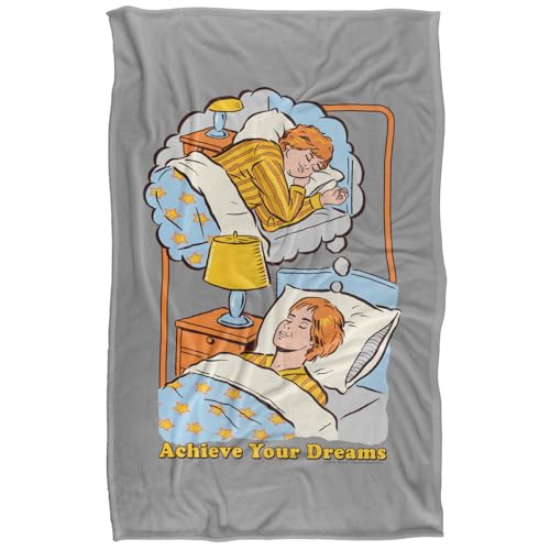 Steven Rhodes Achieve Your Dreams Silky Touch Super Soft Throw Blanket 91 X 147 Cm