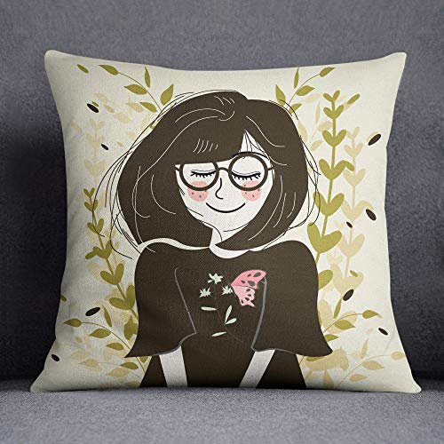 Questo Casa Decorative Cushion Cover, Cushion Cover, Home Decoration, for Sofa, Coffee, Size: 45 x 45 cm – Designed and Made in Türkiye