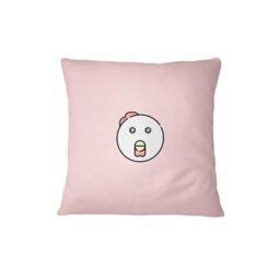 Bona Basics, Decorative Cushion Cover, Home Decoration, For Sofa, Cafeteria, Size: 60x60 cm, Color: Light Pink