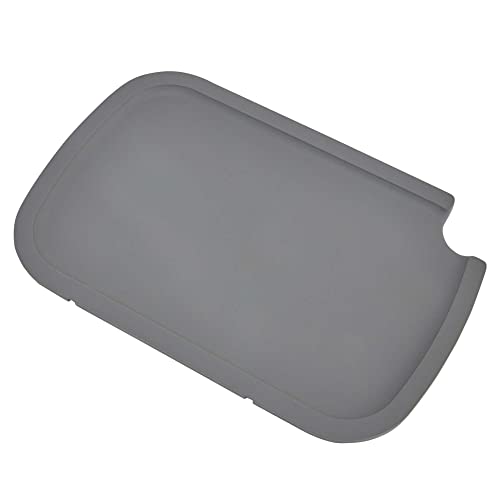 Store & Order Lid for Stackable Storage Basket - Compatible Small & Medium Size Storage Baskets - Transforms basket into stackable box, Grey, Small & Medium