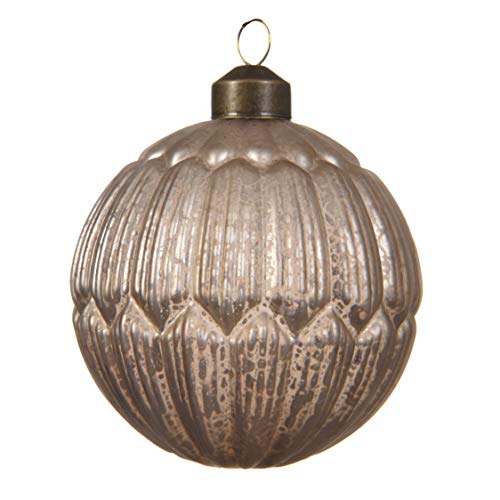 Delamaison DEO4035100 Christmas Bauble, Glass, Multi-Colour, 8 x 8