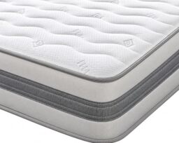 eXtreme comfort ltd SilverLine Single Mattress - Foam Layer, Bonnel Spring, Soft Comfort Support, Vacuum Packed, 3ft x 6ft3 (90 x 190 x 20cm)