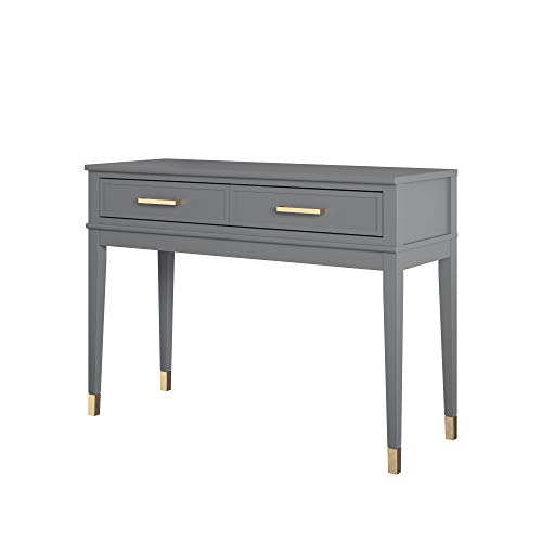 DHP Furniture Westerleigh Console Table, Graphite Grey, 105 x 40 x 76cm (W x D x H)