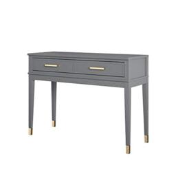 DHP Furniture Westerleigh Console Table, Graphite Grey, 105 x 40 x 76cm (W x D x H)