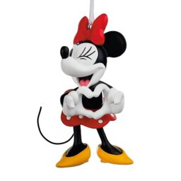 Hallmark Minnie Mouse Keepsake Ornament, Disney, Black, White, Red
