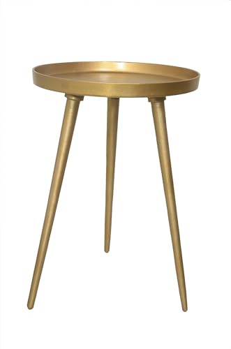 ASPECT Maxine Tripods Metal Side Table (Gold) ST98G