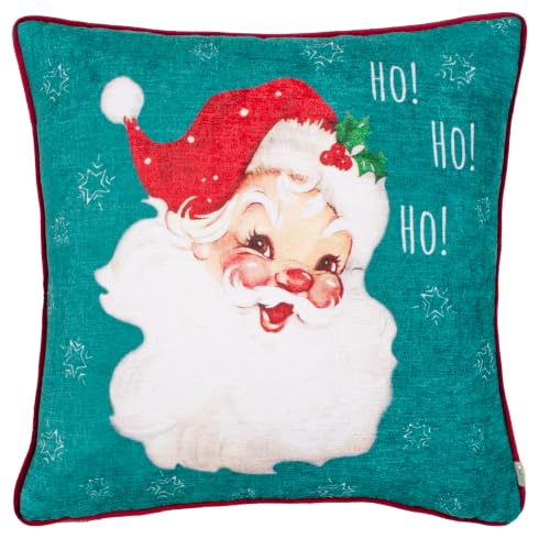 furn. Evans Vintage Santa Feather Filled Cushion (Multicolour - 43x43cm)