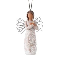 Willow Tree Remembrance Hanging Ornament Darker Skin and Hair