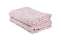 Foutastic Towel Set (2-Piece) 100% Cotton 50 x 90 cm 340 GSM - Machine Washable at 40 C - Elegant Plum Colour for a Luxurious Bathing Experience