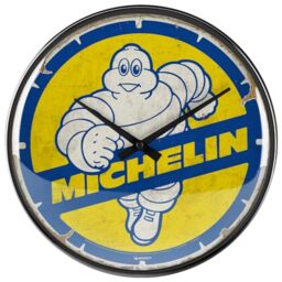 Nostalgic-Art Retro metalen bord, 20 x 30 cm, Michelin – Motorcycle Bibendum – Cadeau idee voor motor fans, van metaal, vintage design
