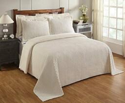 Better Trends, Cotton, Ivory, Twin Bedspread