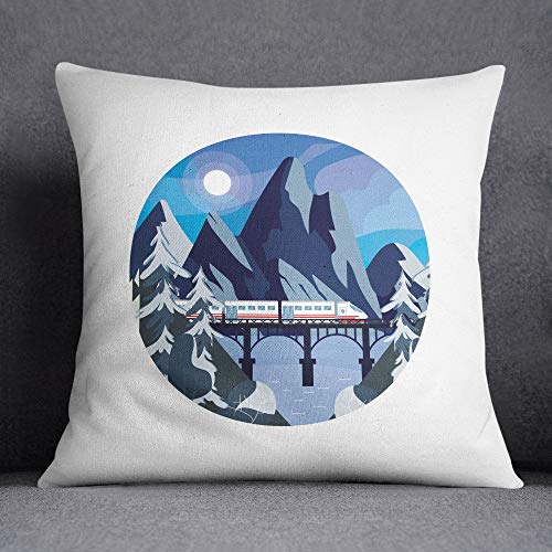 Bonamaison Decorative Cushion Cover, Throw Pillow Case, Size: 45X45 Cm - Designed and Manufactured in Turkey