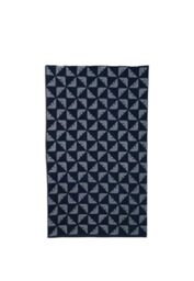 EMPORIO ARMANI Unisex MONOGRAM BEACH TOWEL Blue One Size