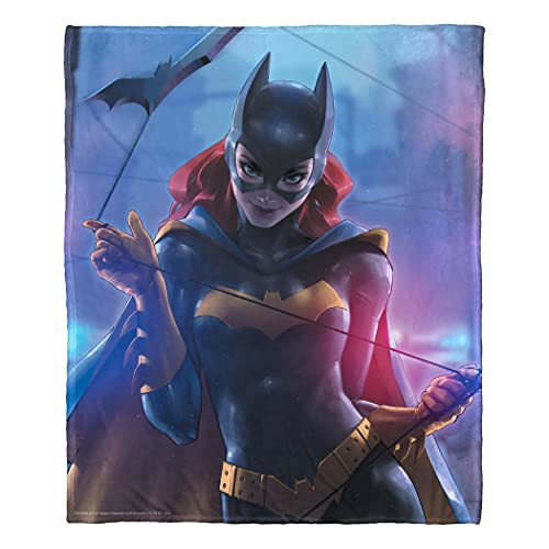 "Northwest DC Comics Batman Silk Touch Throw Blanket, 50"" x 60"", Batgirl Cover"
