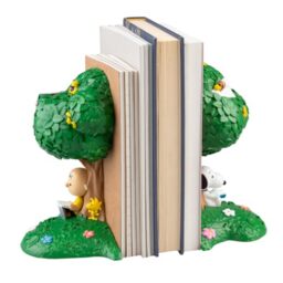 Grupo Erik Peanuts Snoopy Bookends - Gifts, Merchandise, Figure - Charlie Brown, Woodstock, Snoopy Figures - 16 x 18 x 8.6cm Book End, Resin Book Ends for Shelves - Room Decor, New Home Gifts