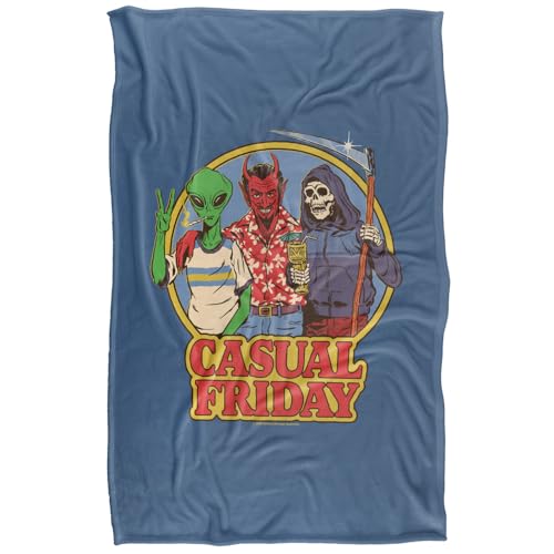 Steven Rhodes Casual Friday Silky Touch Super Soft Throw Blanket 91 X 147 Cm