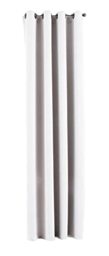 Gardinenbox Newyork 201920600 Opaque Curtain Height x Width 225 x 140 cm Pack of 1 Thermal Blackout Curtain Blackout Eyelets Sound-Absorbing Oeko-Tex UV Protection Tiebacks