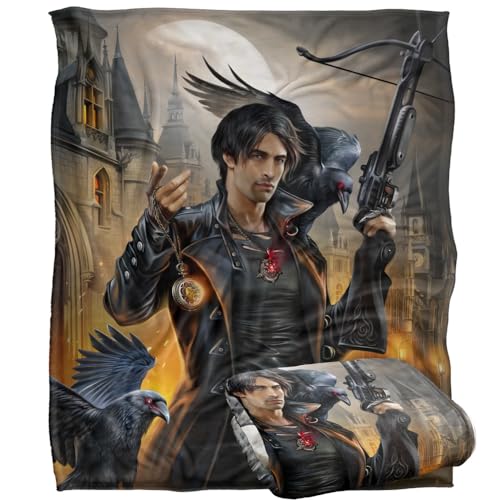 Jq Licensing - En Night Hunter Ravens Silky Touch Super Soft Throw Blanket 152 X 127 Cm