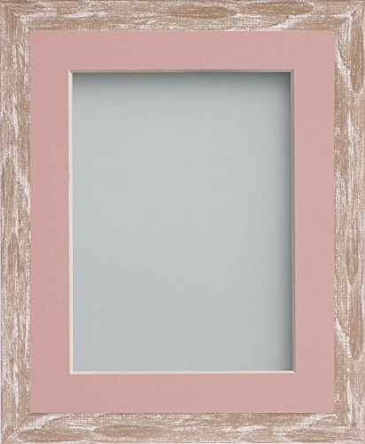 Frame Company Camber Range A3 Brown Picture Photo Frame with Pink Mount For Image Size A4