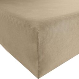 Bassetti 4A/498 9302340 Fitted Sheet 140 x 200 cm / 160 x 220 cm Taupe Cotton/Elastane