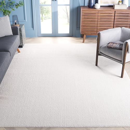 Safavieh Trellis Rug for Living Room, Dining Room, Bedroom - Melody Collection, Short Pile, Ivory, 244 x 305 cm
