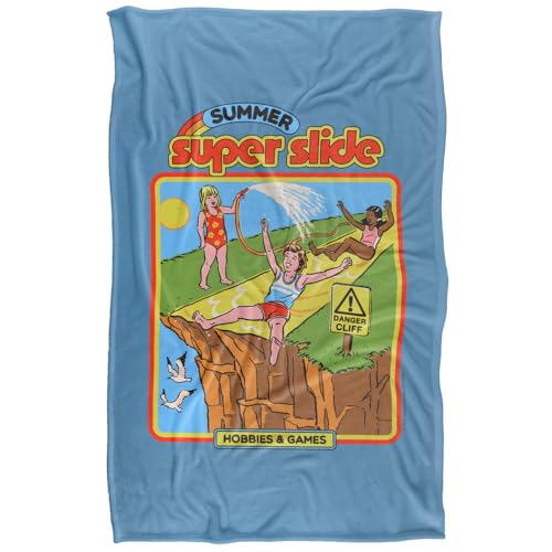 Steven Rhodes Summer Super Slide Silky Touch Super Soft Throw Blanket 91 X 147 Cm