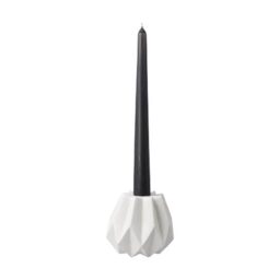 Goebel Kaiser 14-005-63-1 Polygono Star Polygono Star 8 Porcelain Tea Light/Candlestick Bisque Porcelain White 6 x 6 x 8 cm