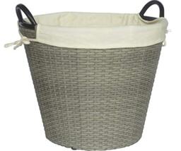 FIREFIX 821 Wicker Polyrattan Basket, Plastic, 280 x 450 mm, 4