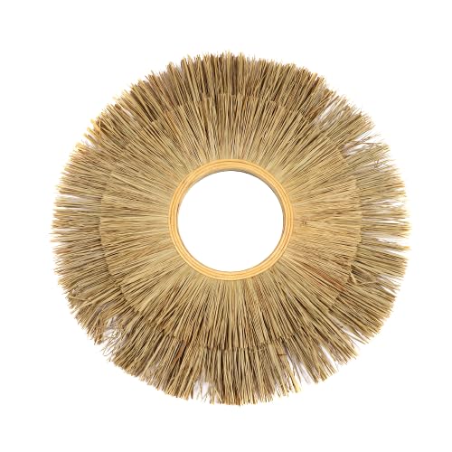 "NATURAL LIVING "" Eclipse Mirror in Marine Grass D90CM"