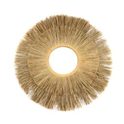 "NATURAL LIVING "" Eclipse Mirror in Marine Grass D90CM"