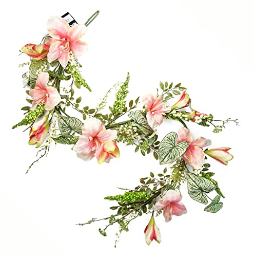 Leaf Design Artificial Garland Hanging Plants