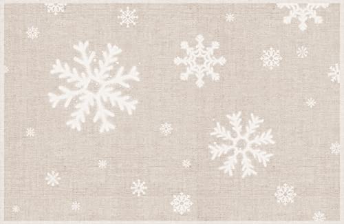VINILIKO 2.8mm Thick Vinyl Rug, Phthalate Free, Multicoloured, 65 x 100