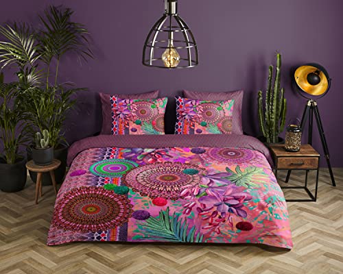 Single Duvet Cover 135 x 200 cm Flannel No. 30118 Multi-Coloured